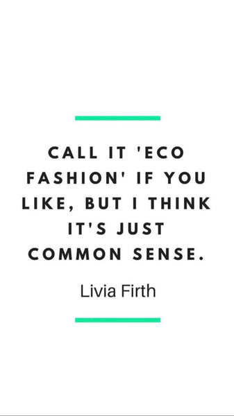 What is Eco-fashion?